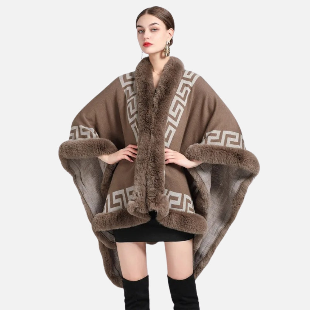 Manteau Poncho Femme Hiver vue 2 - Bracksley