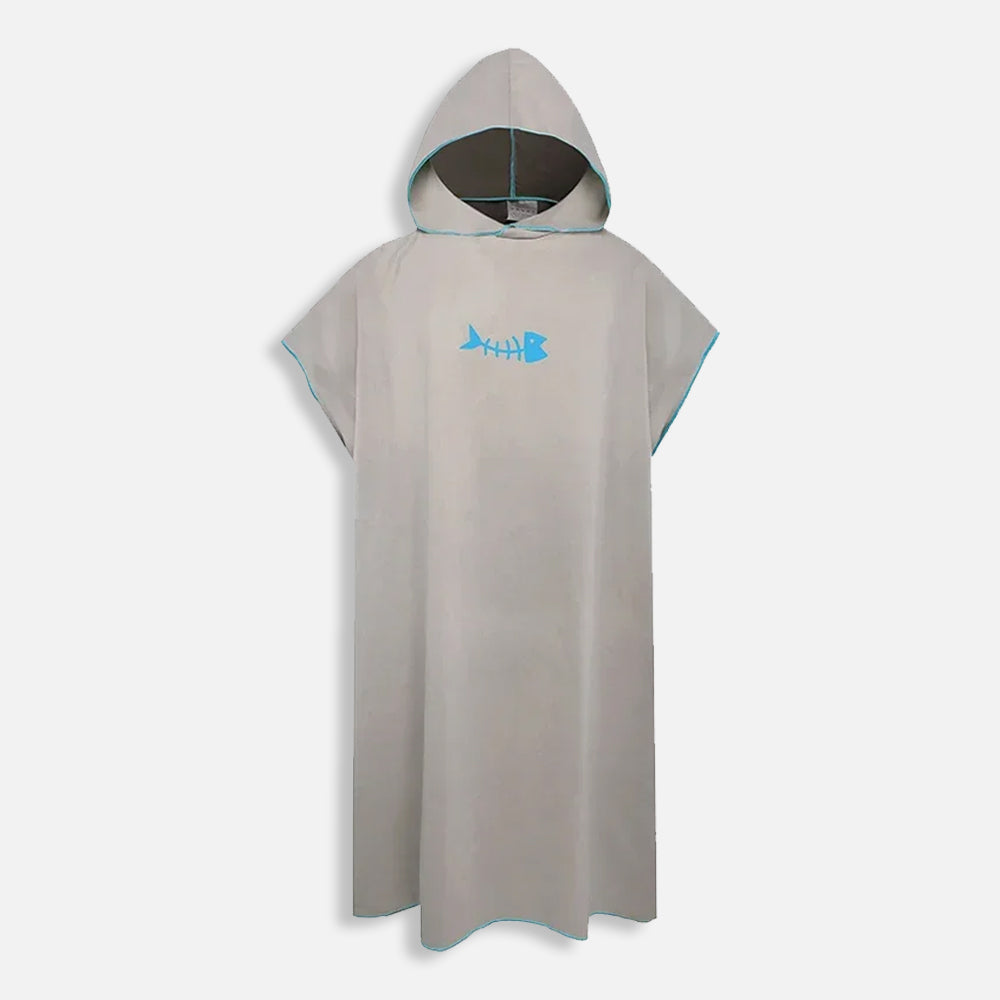 Poncho Microfibre Gris - Bracksley
