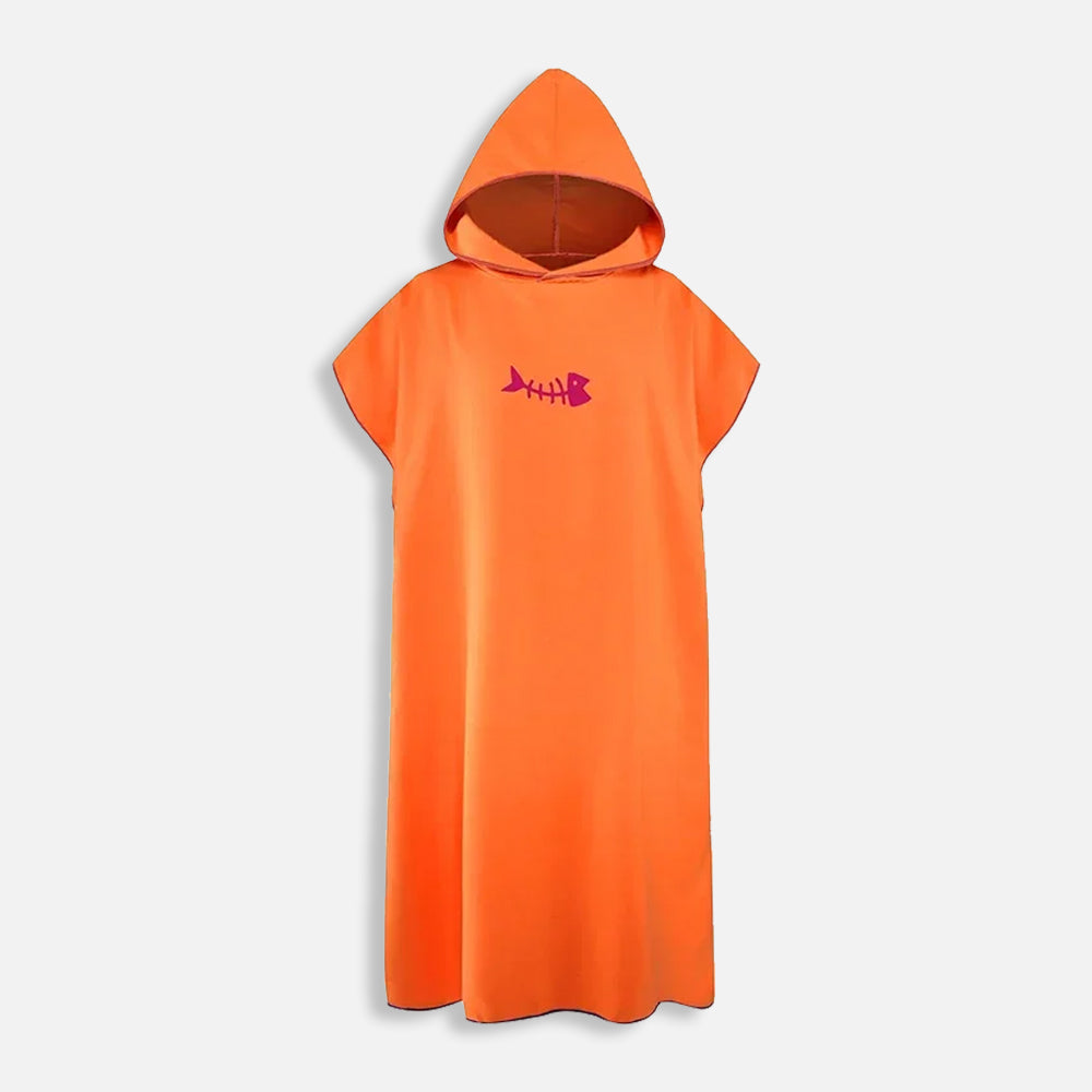 Poncho Microfibre Orange - Bracksley