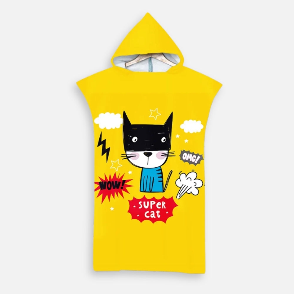 Poncho De Bain Enfant Super Cat - Bracksley