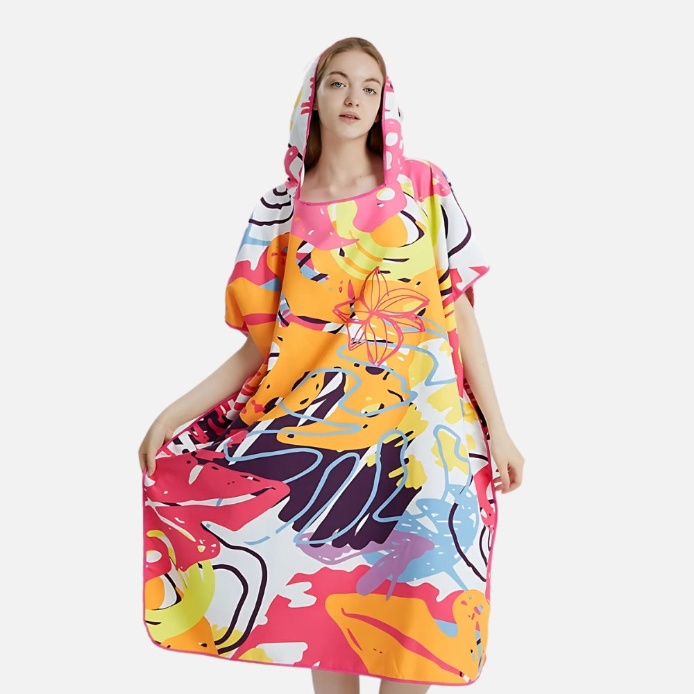 Poncho De Bain Orange - Bracksley