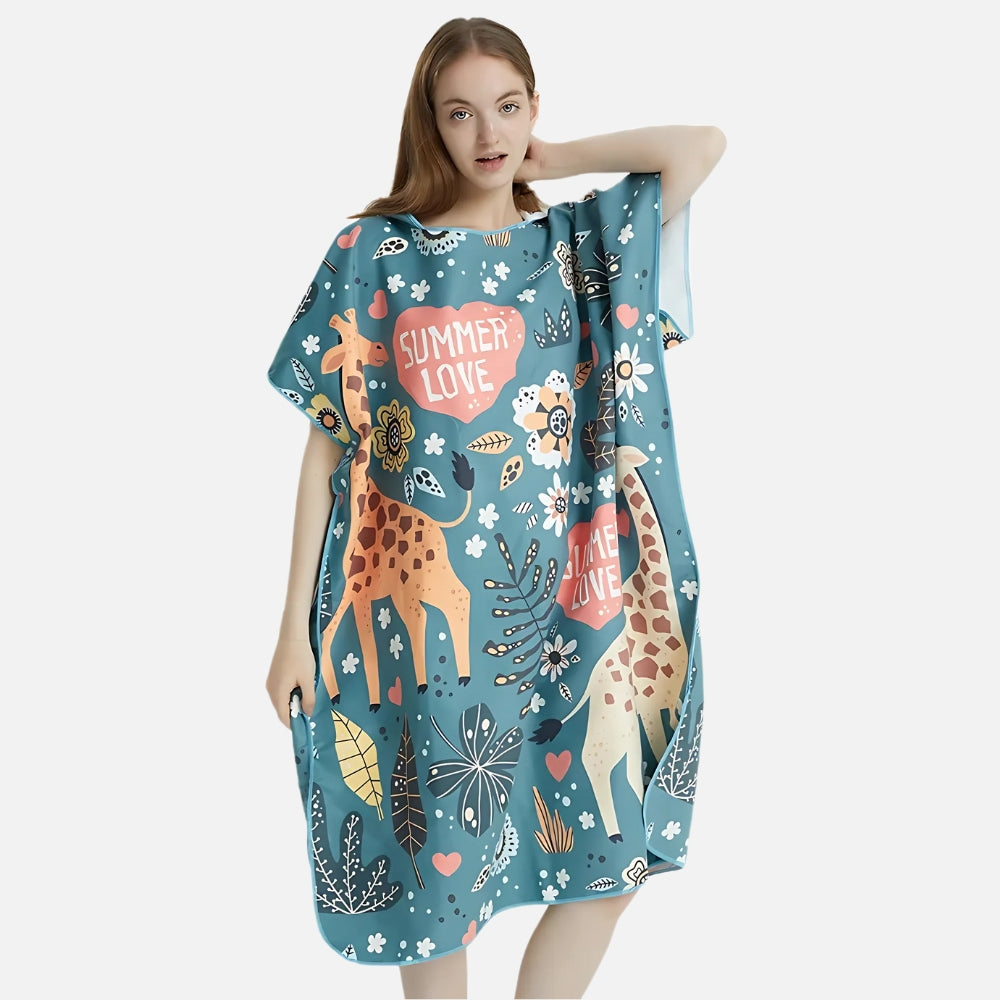 Poncho De Bain Summer Love vue 5 - Bracksley