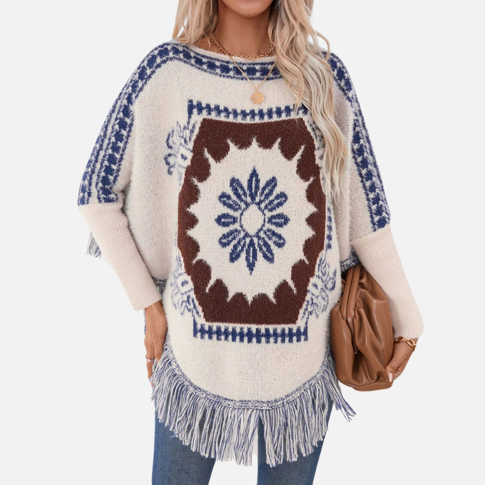 Poncho Ethnique Femme - Bracksley