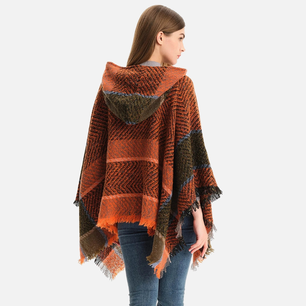 Poncho Femme Orange vue 2 - Bracksley