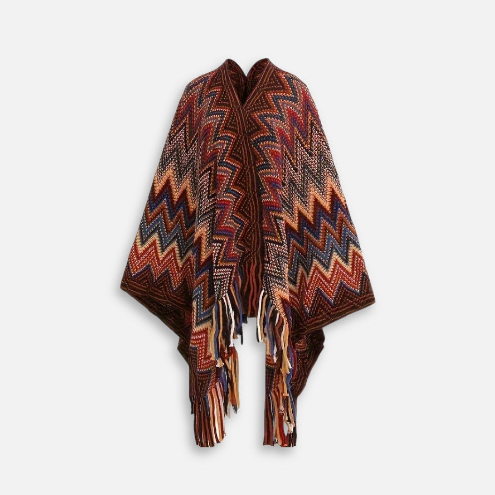 Poncho Femme Style Péruvien - Bracksley
