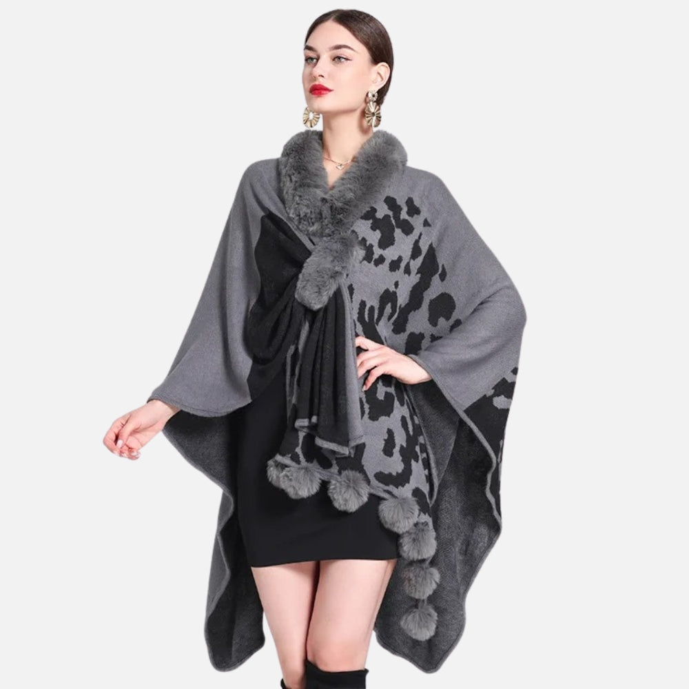 Poncho Femme Tacheté vue 2 - Bracksley