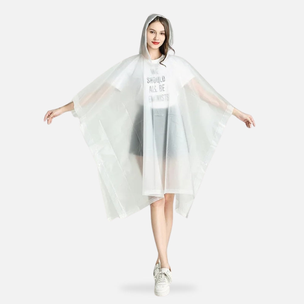 Poncho Imperméable Blanc vue 2 - Bracksley
