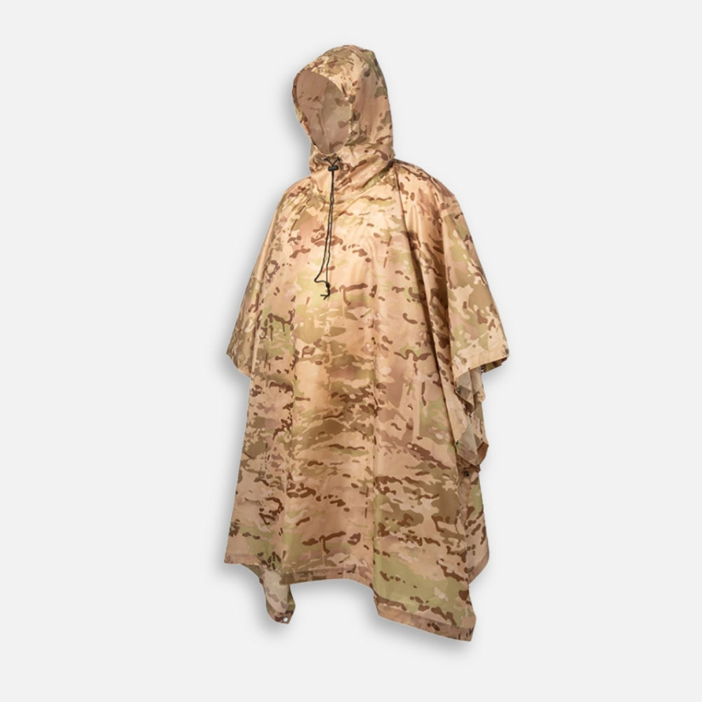 Poncho Militaire Camouflage Terre - Bracksley