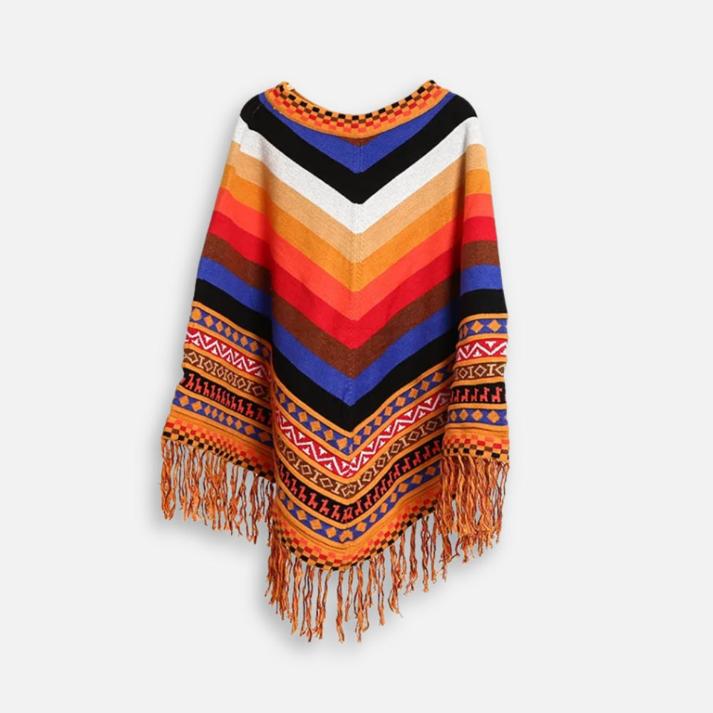 Poncho Péruvien à Franges - Bracksley