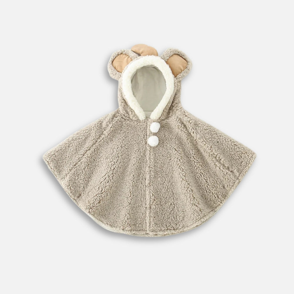 Poncho Polaire Bébé Oreilles D'éléphant - Bracksley