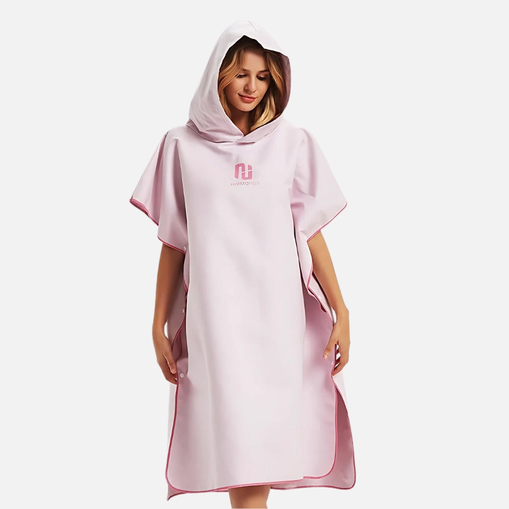 Poncho Surf Femme Rose - Bracksley