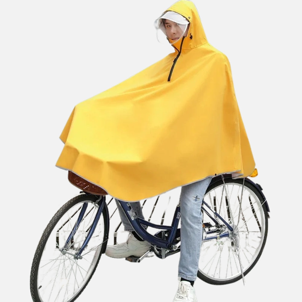 Poncho Vélo Pluie Jaune - Bracksley