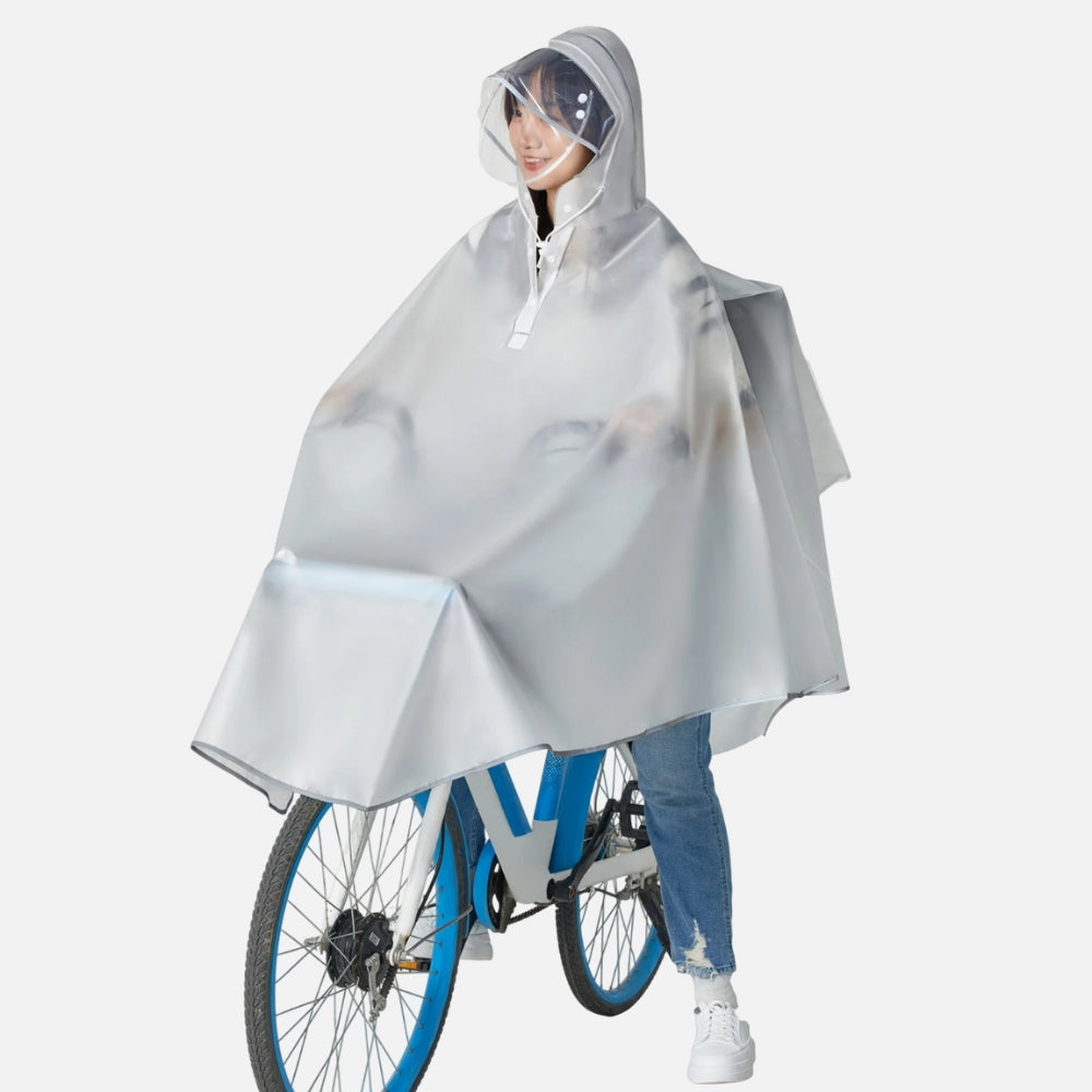Poncho Vélo Pluie Transparent - Bracksley