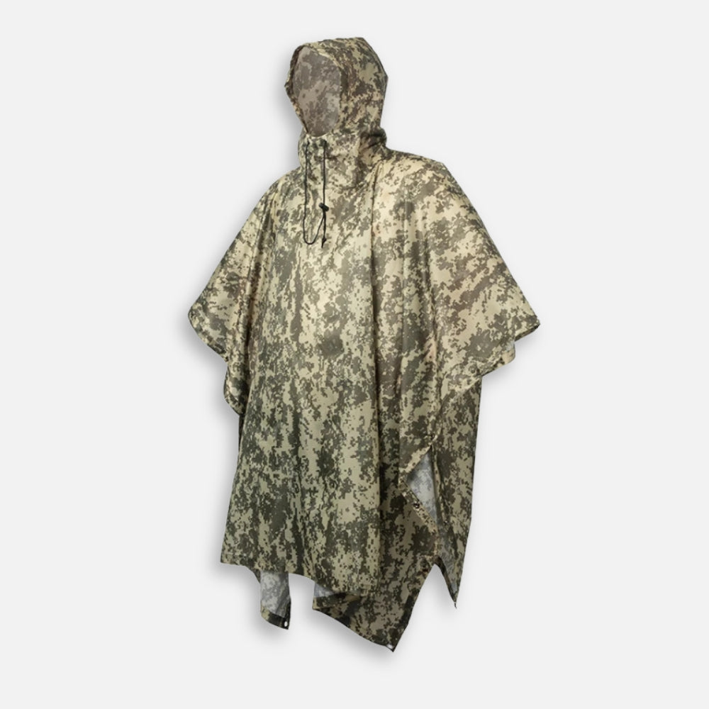 Poncho Militaire Camouflage Forêt - Bracksley