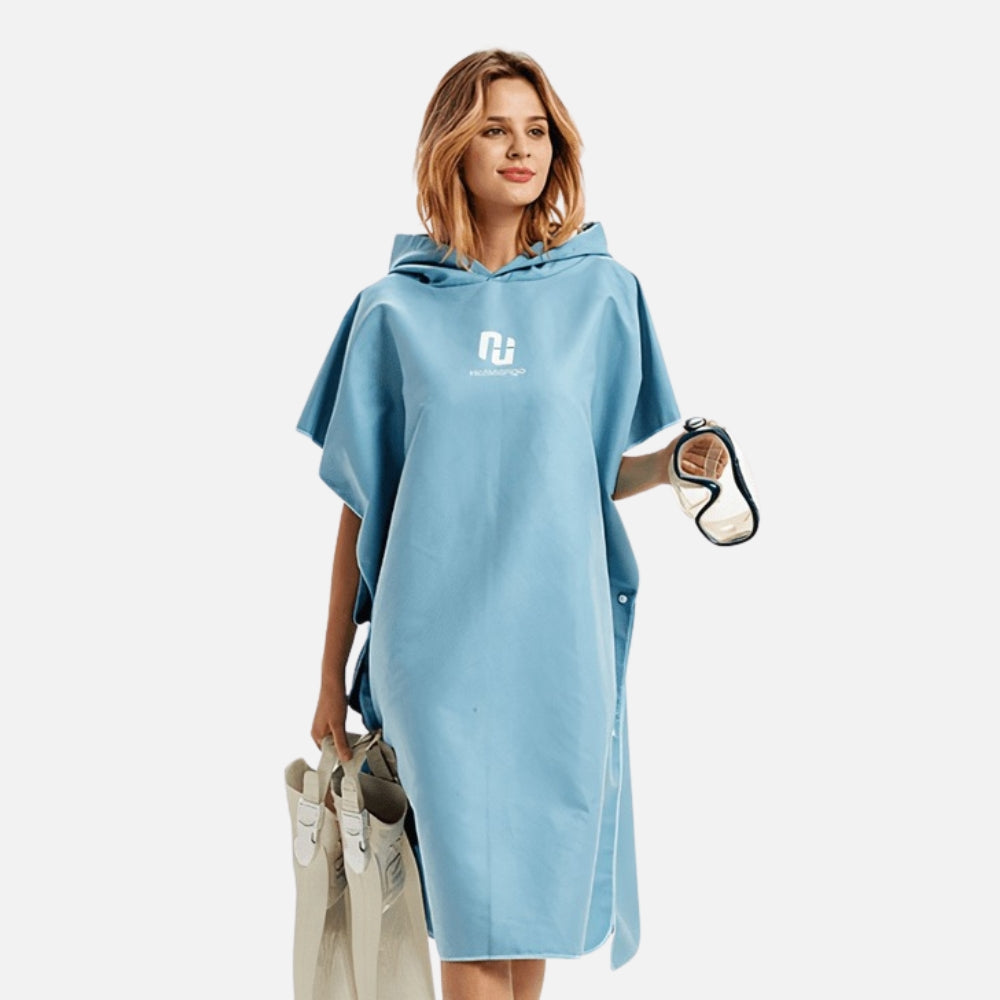 Poncho Surf Bleu vue 2 - Bracksley