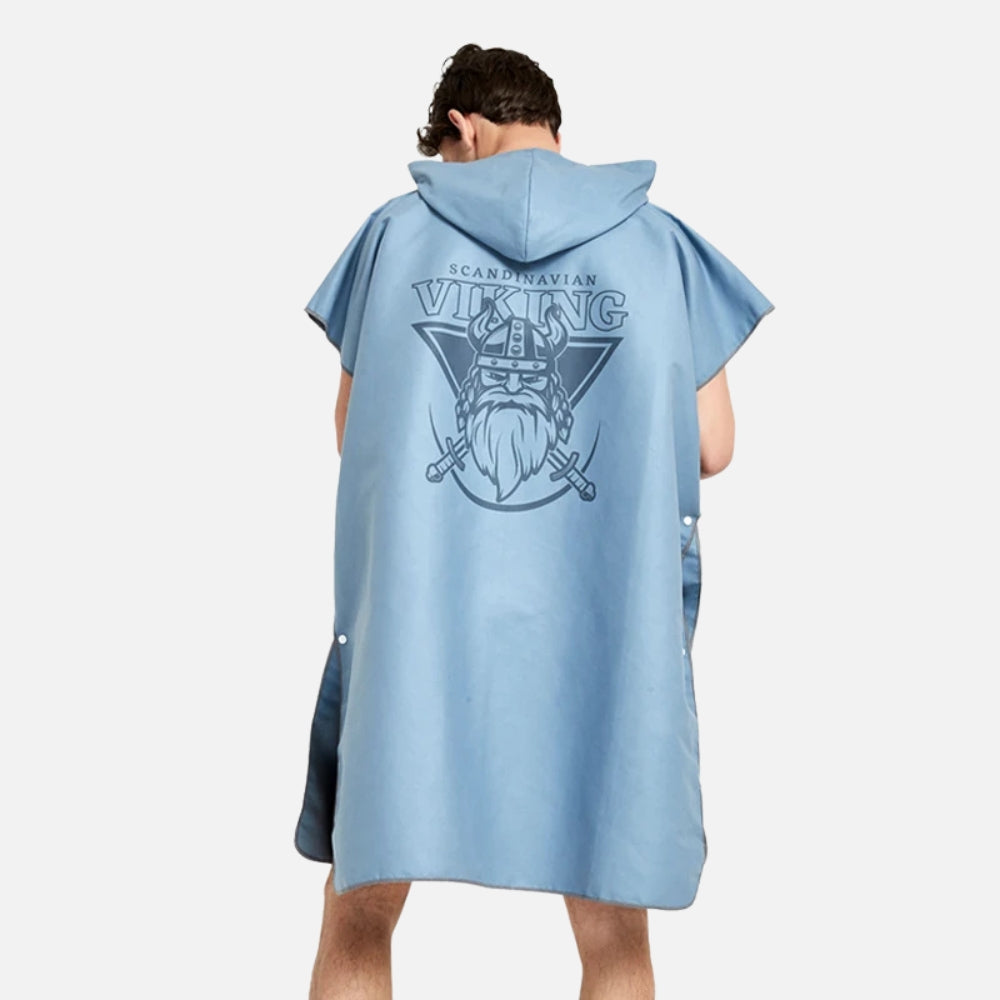 Poncho Surf Motif Viking vue 2 - Bracksley