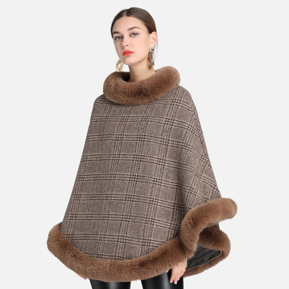 Poncho à Carreaux - Bracksley
