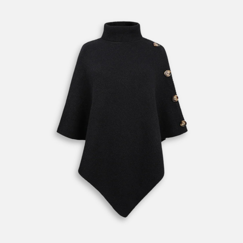 Pull Poncho Noir - Bracksley