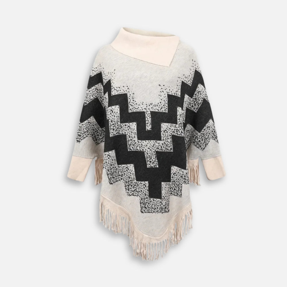 Pull Poncho à Franges - Bracksley