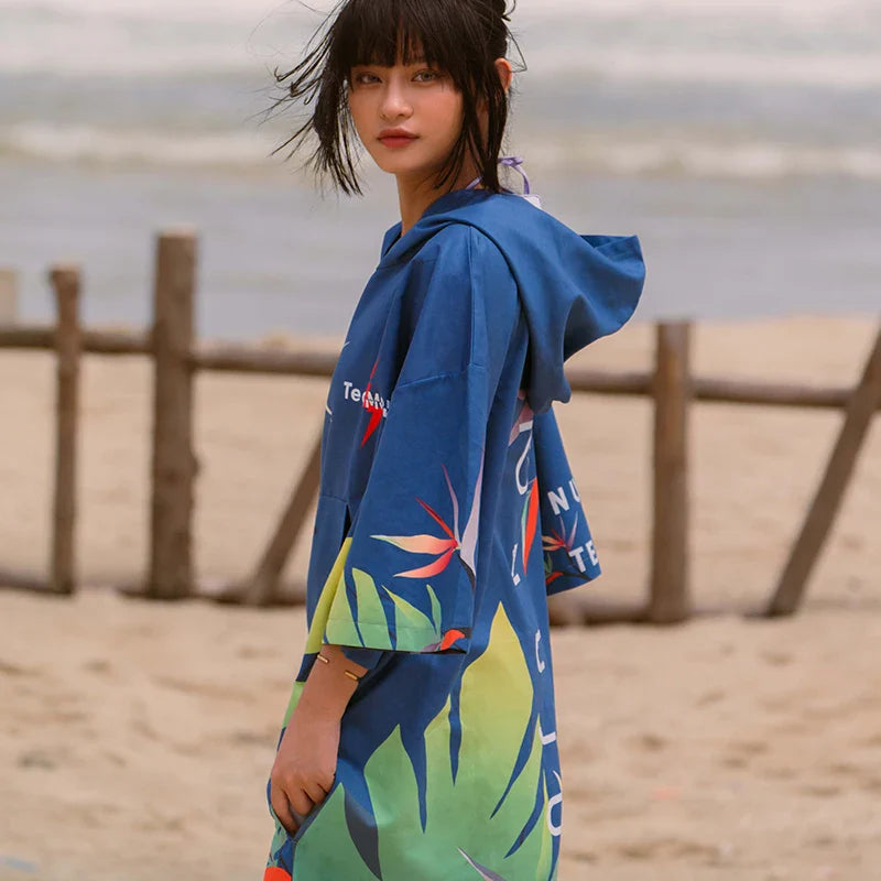 Poncho Surf Tropical vue 6 - Bracksley