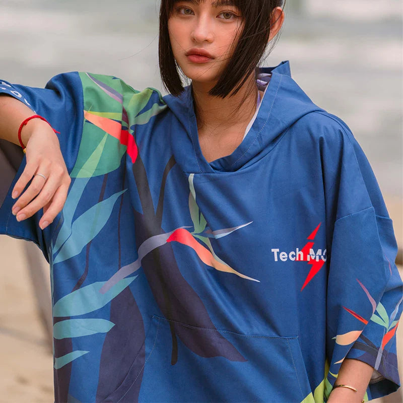 Poncho Surf Tropical vue 7 - Bracksley