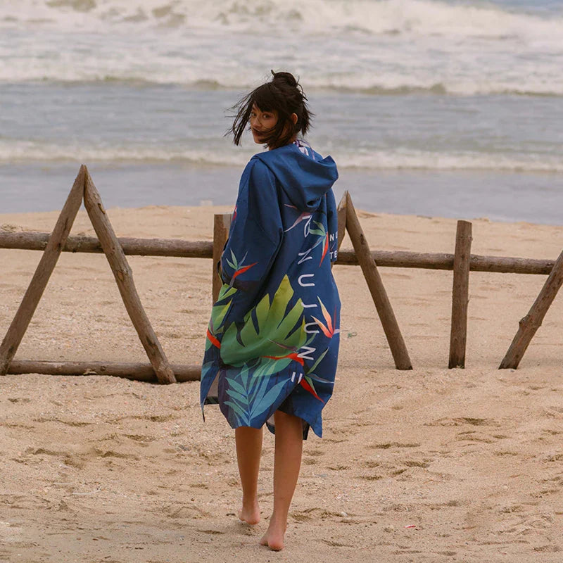 Poncho Surf Tropical vue 5 - Bracksley