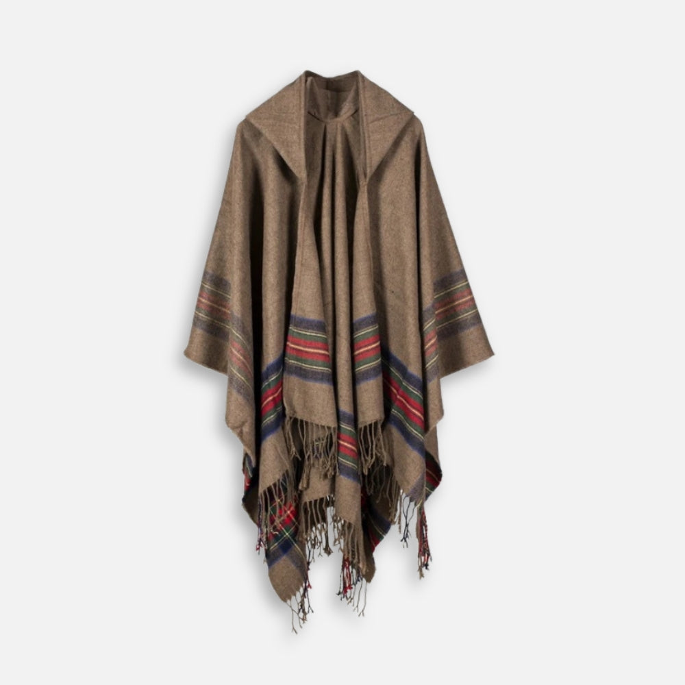 Cape Poncho Avec Capuche - Bracksley
