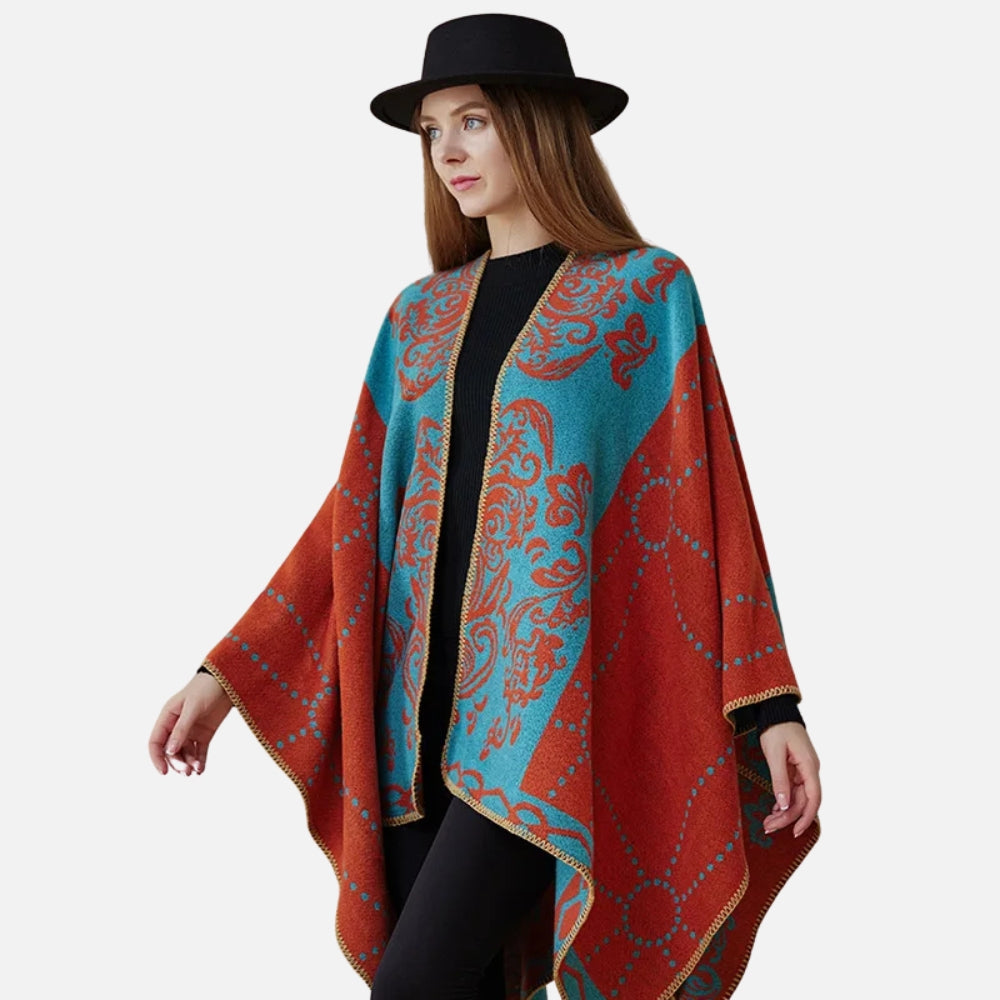 Cape Poncho Chaud Femme - Bracksley