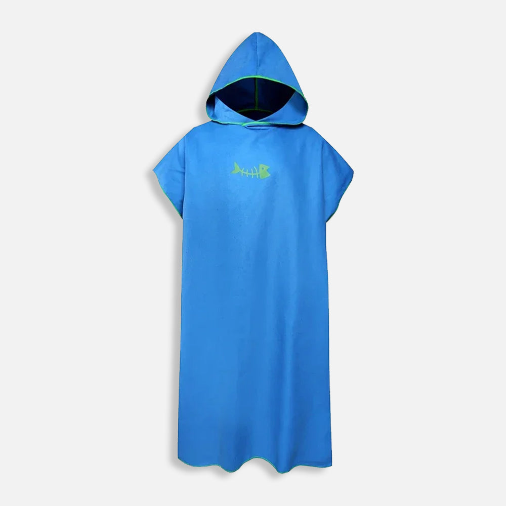 Poncho Microfibre Bleu - Bracksley