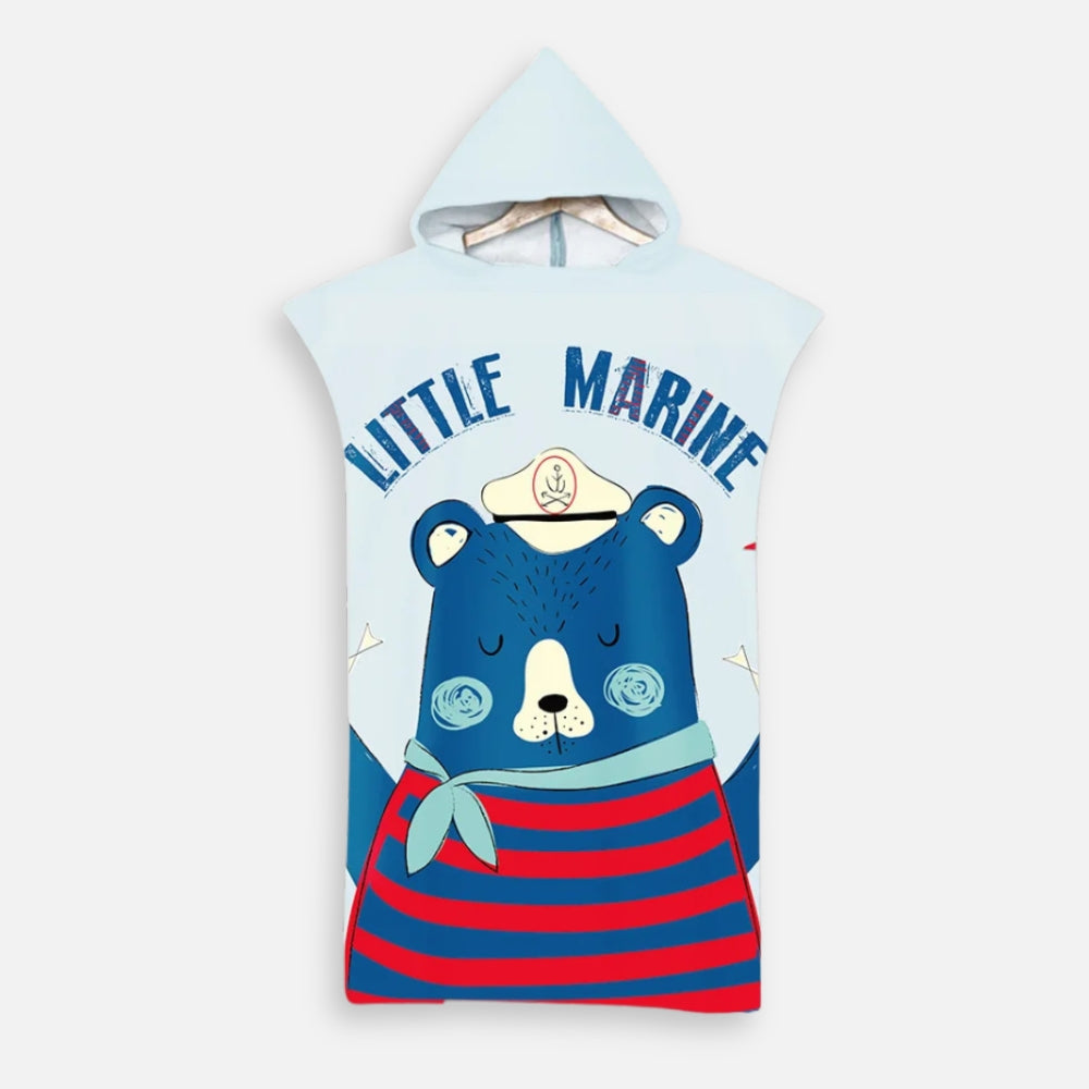 Poncho De Bain Enfant Little Marine - Bracksley
