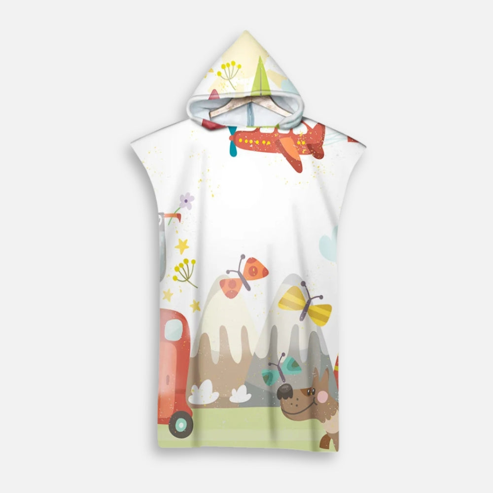 Poncho De Bain Enfant Montagne - Bracksley