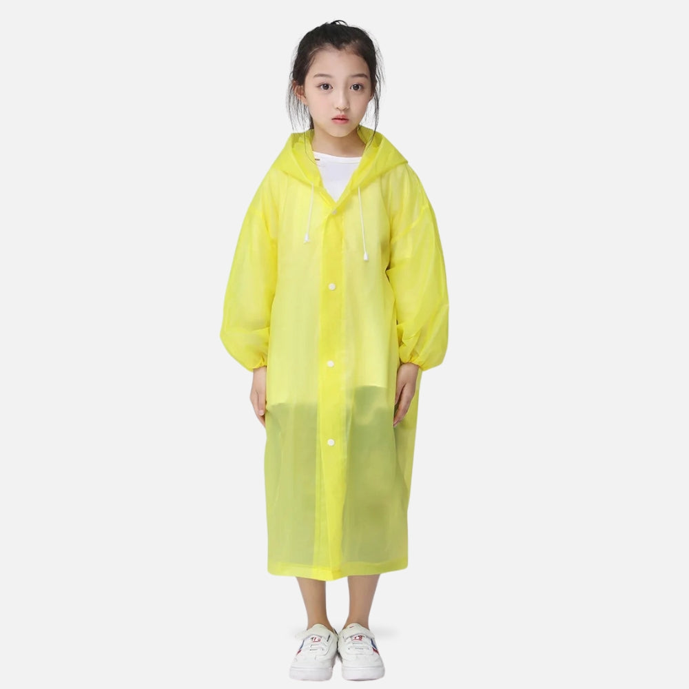 Poncho De Pluie Enfant Jaune vue 2 - Bracksley