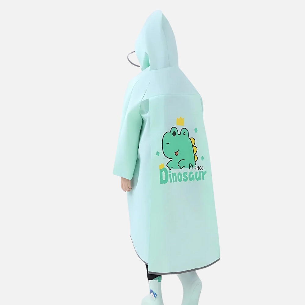 Poncho De Pluie Enfant Prince Dinosaure - Bracksley