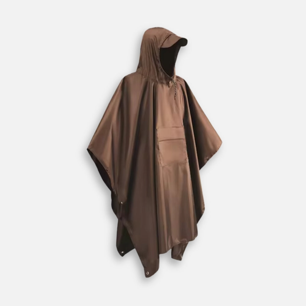 Poncho De Pluie Marron vue 2 - Bracksley