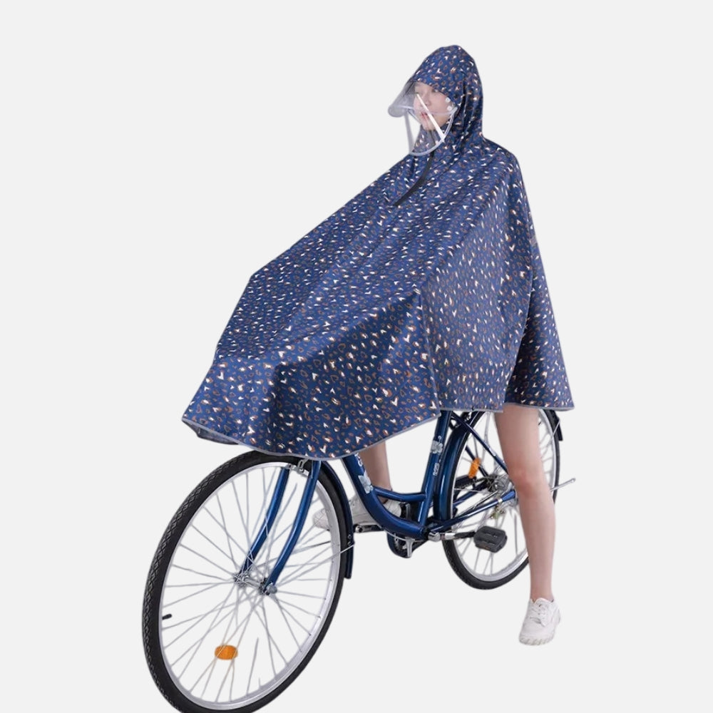 Poncho De VÃ©lo Anti Pluie vue 2 - Bracksley