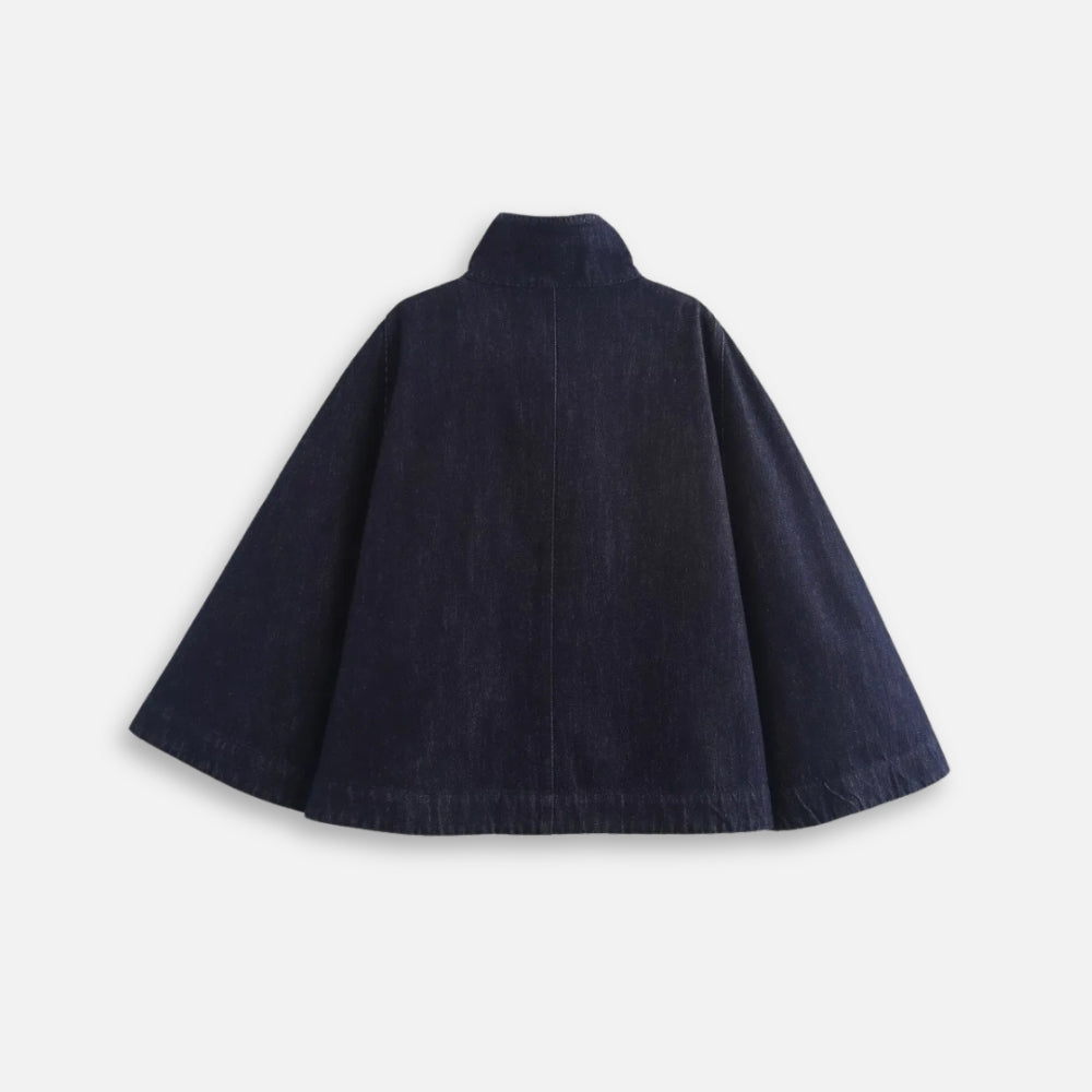 Poncho Denim vue 2 - Bracksley