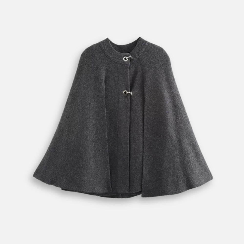Poncho Femme Gris - Bracksley