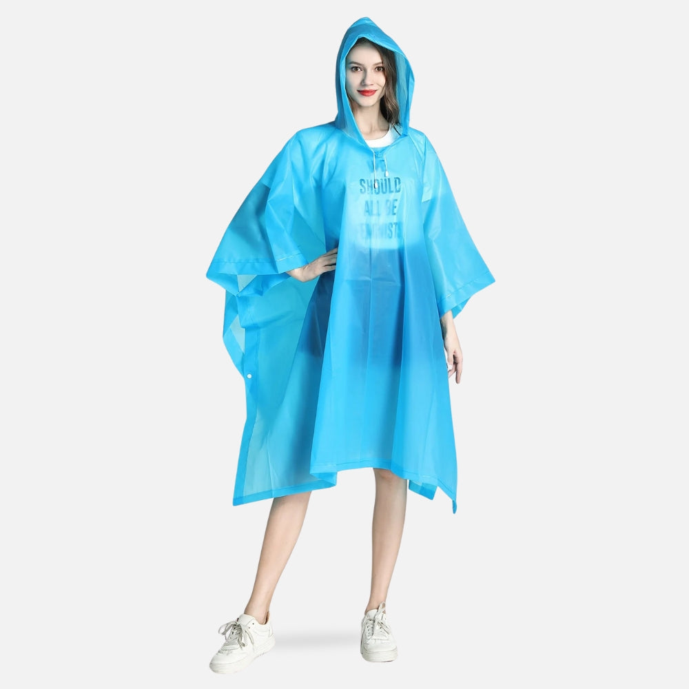 Poncho ImpermÃ©able Bleu - Bracksley
