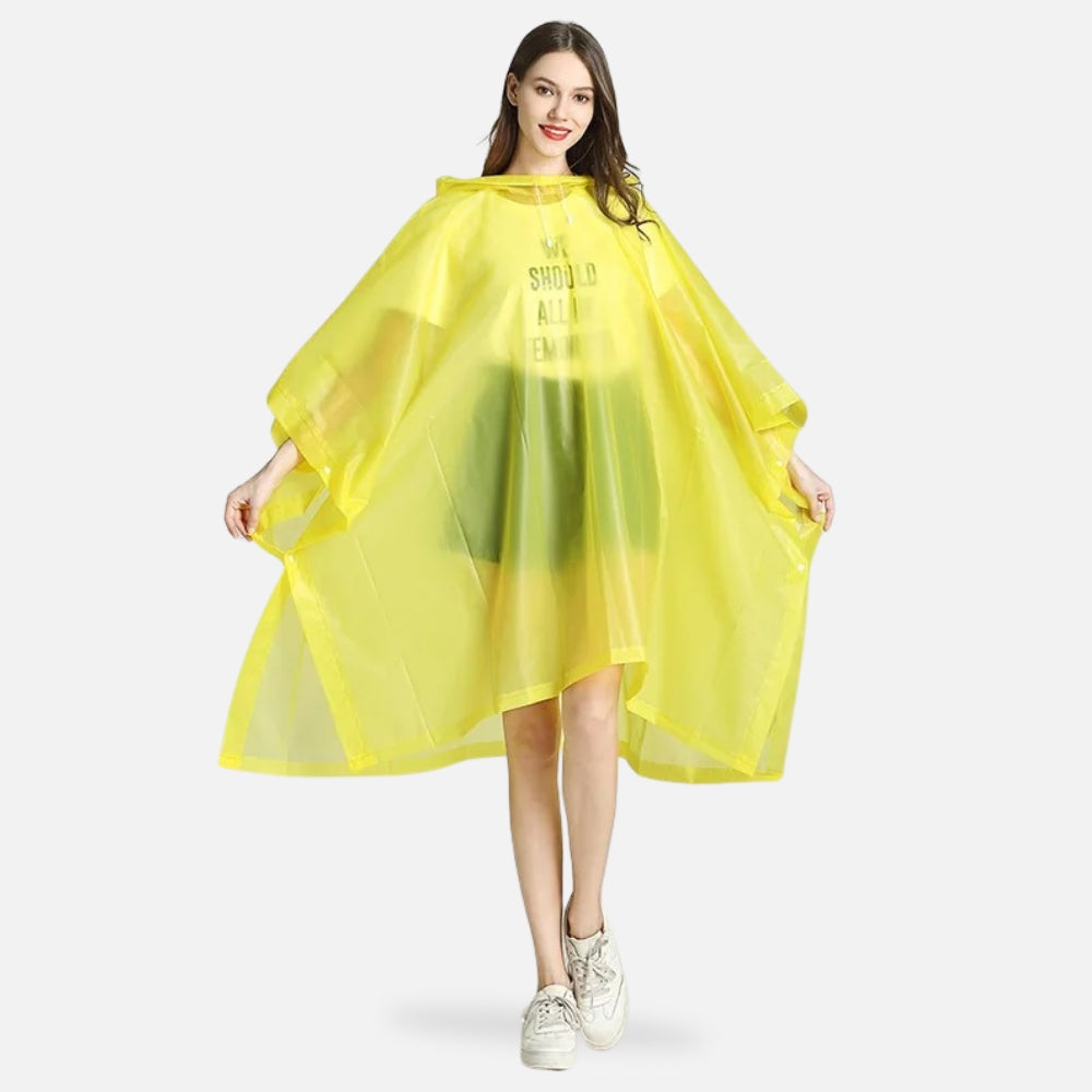 Poncho ImpermÃ©able Jaune vue 2 - Bracksley