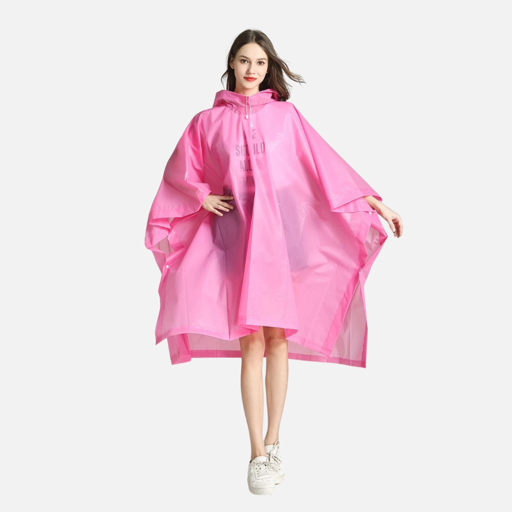 Poncho ImpermÃ©able Rose - Bracksley
