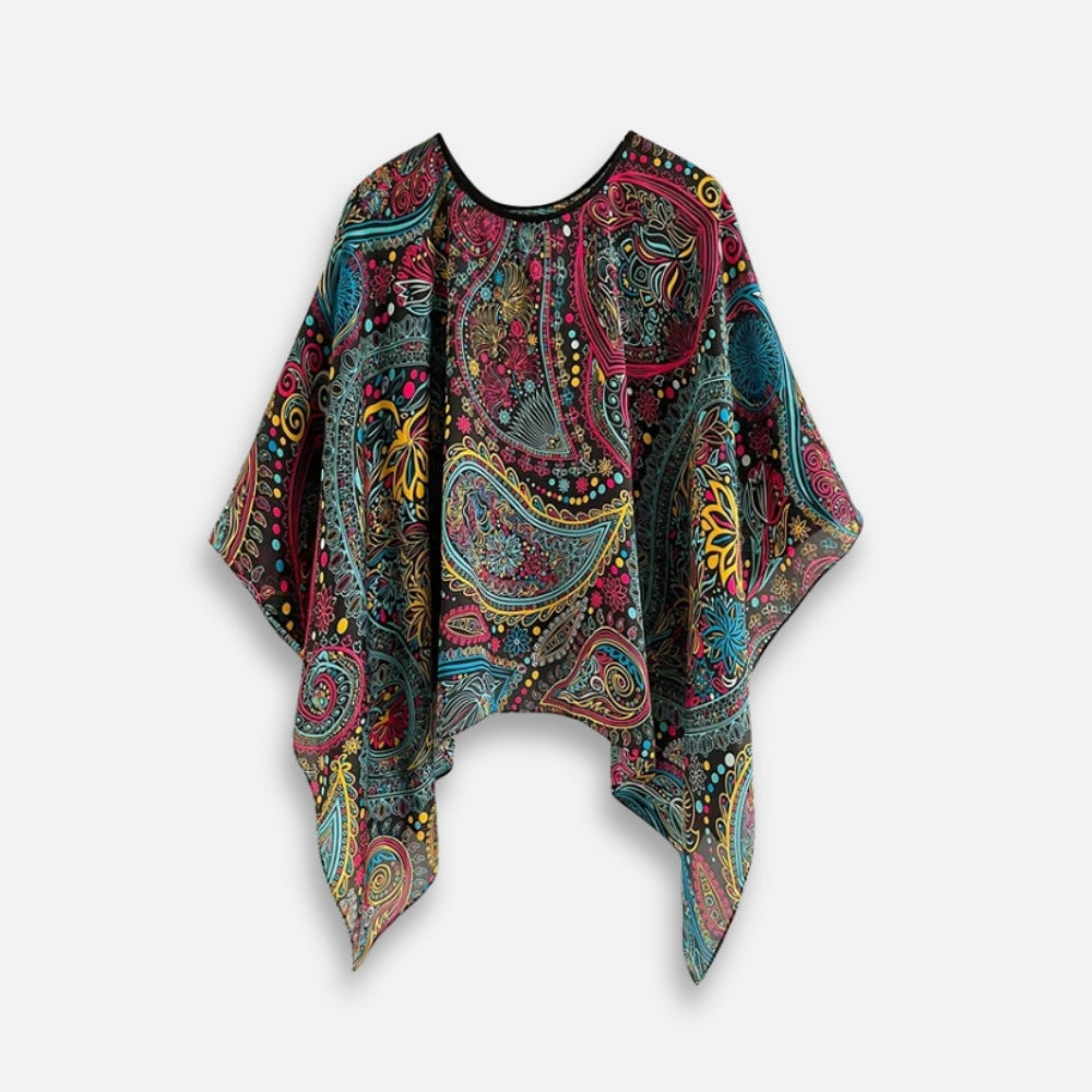 Poncho LÃ©ger Femme Multicolore - Bracksley
