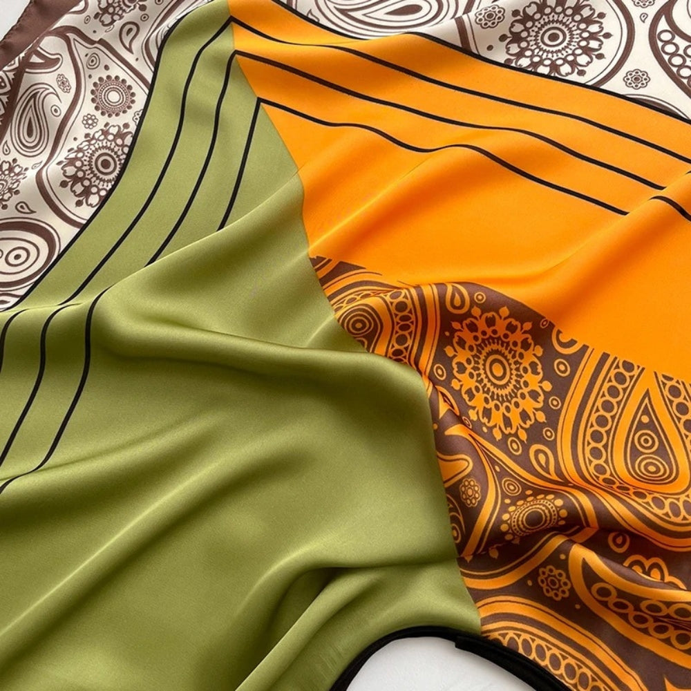 Poncho LÃ©ger Femme Style Bandana vue 2 - Bracksley