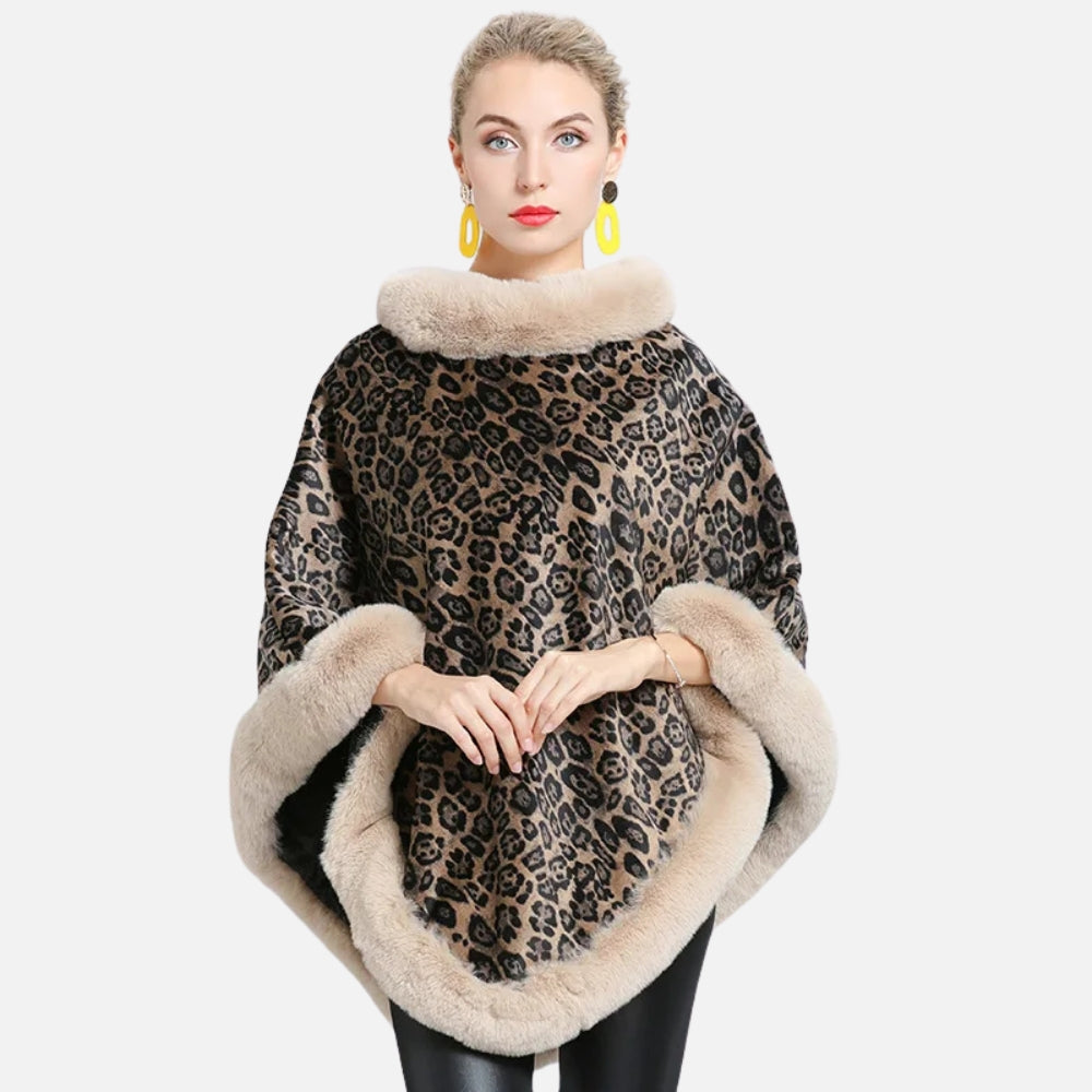 Poncho Leopard vue 2 - Bracksley