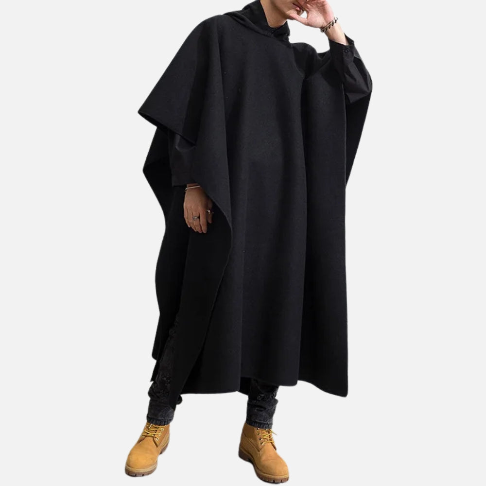 Poncho Long Homme vue 2 - Bracksley