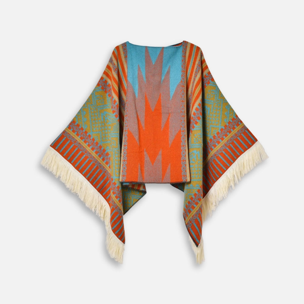 Poncho PÃ©ruvien Traditionnel - Bracksley