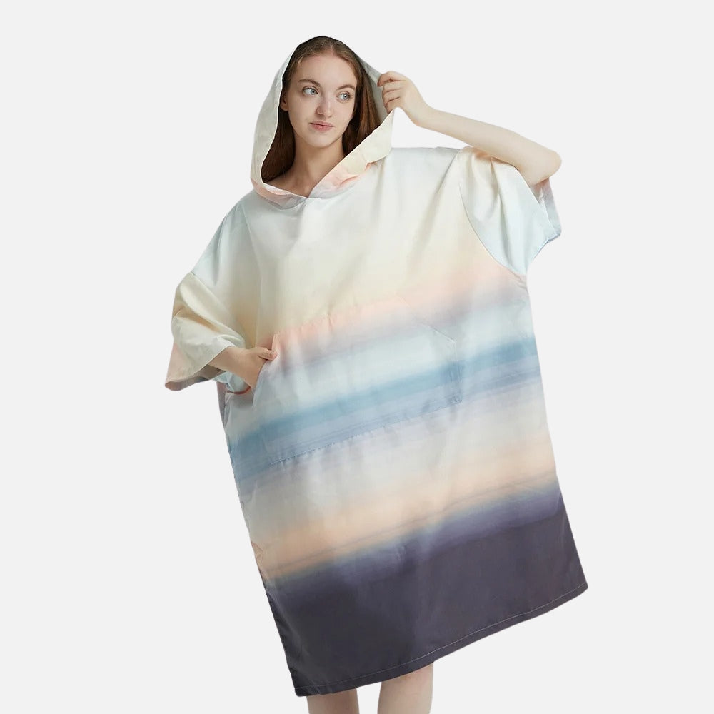 Poncho Surf DÃ©gradÃ© vue 2 - Bracksley