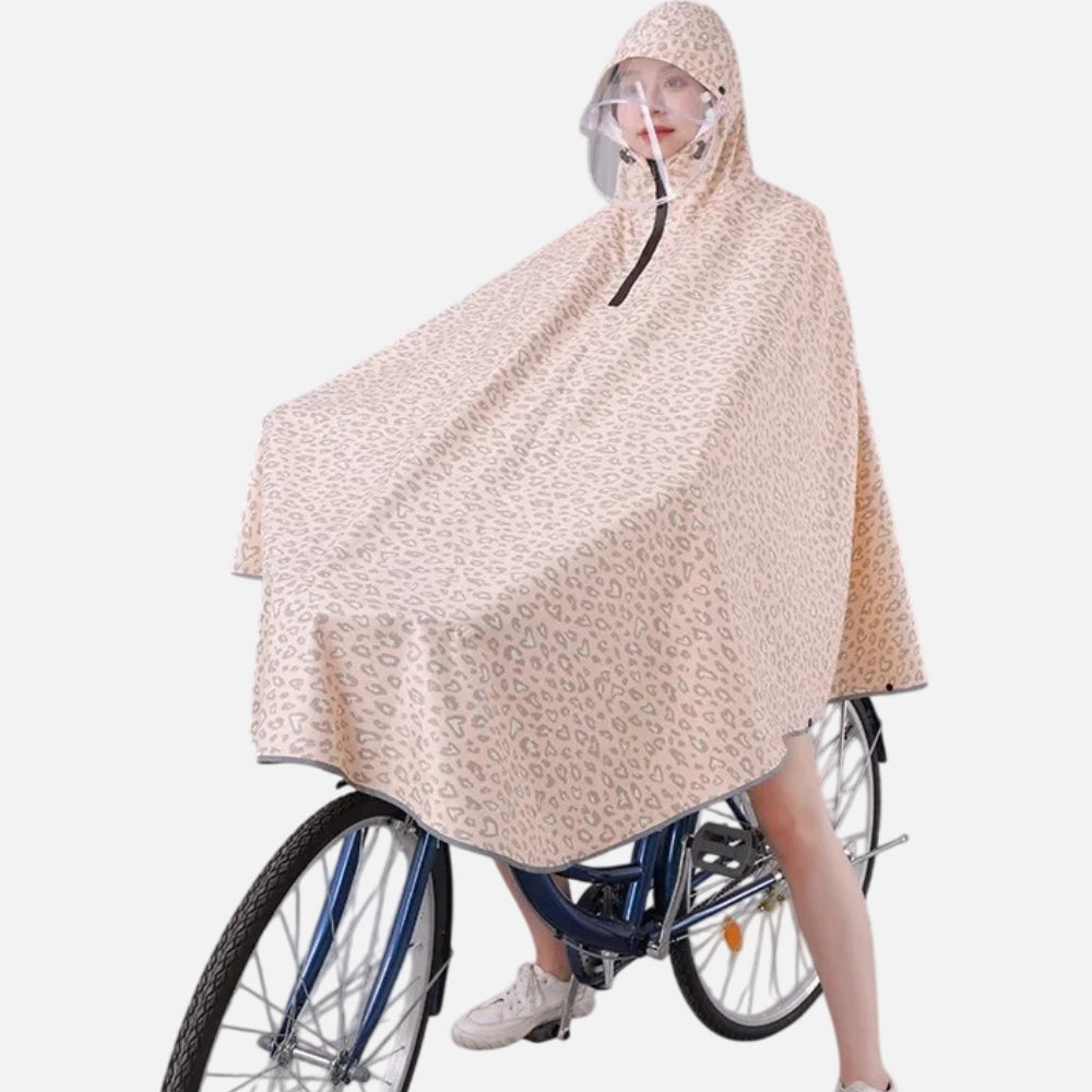 Poncho VÃ©lo Pluie LÃ©opard - Bracksley