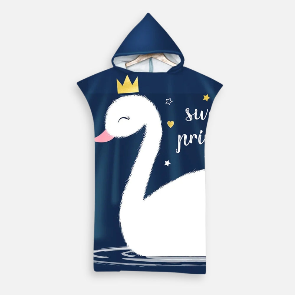 Poncho De Bain Enfant Cygne - Bracksley