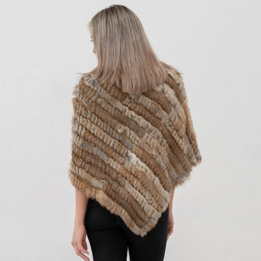 Poncho En Fourrure Lapin vue 3 - Bracksley