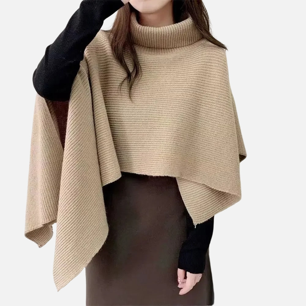 Pull Poncho Court Femme - Bracksley